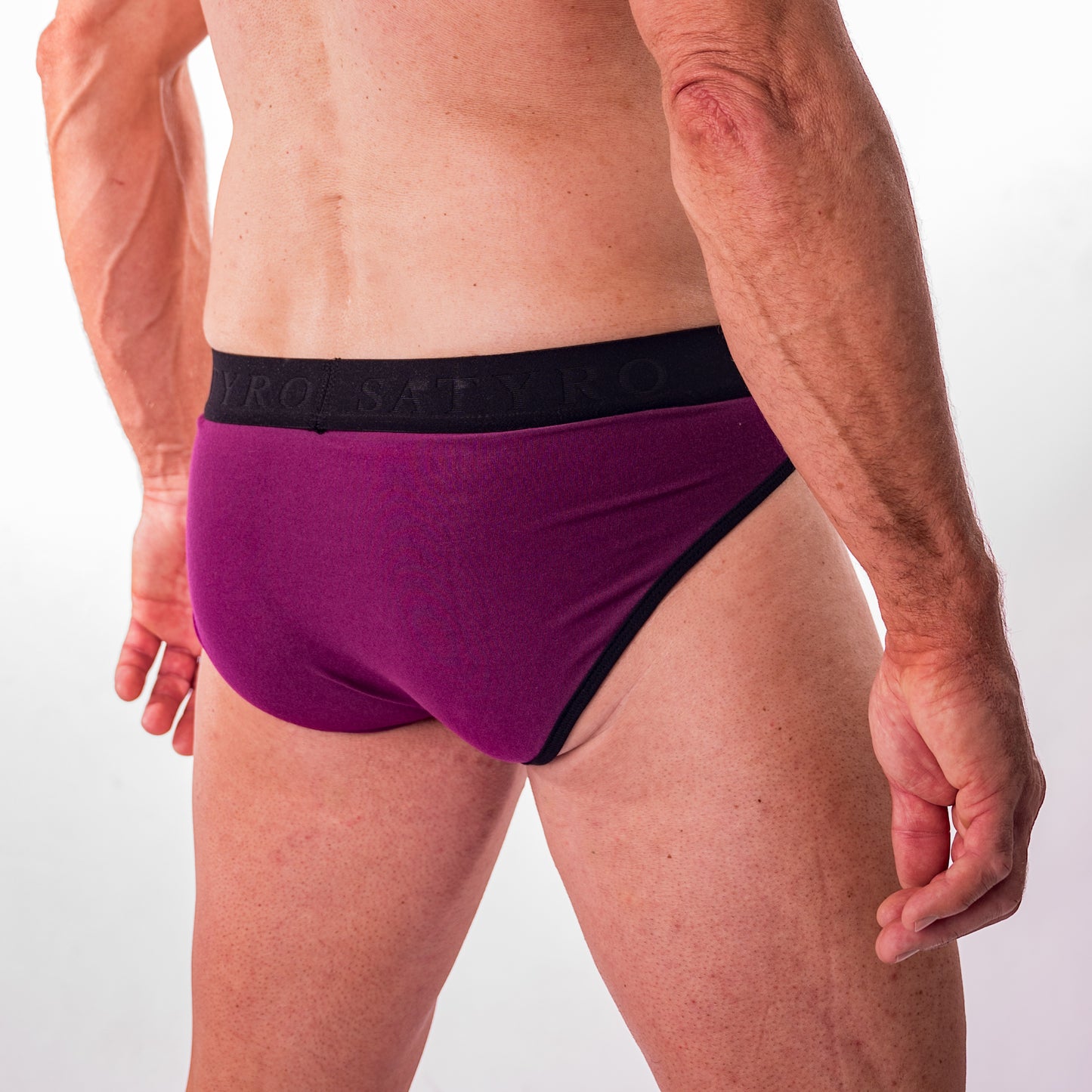 Obsidian Bordeaux Briefs